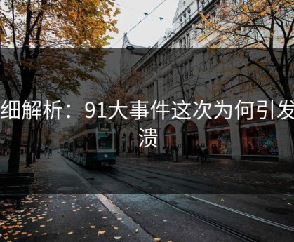 详细解析：91大事件这次为何引发崩溃