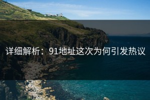 详细解析：91地址这次为何引发热议