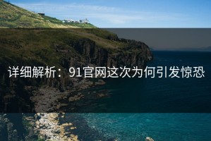 详细解析：91官网这次为何引发惊恐
